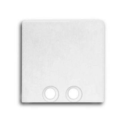   TRONIX 8101023 E58W végzáró, fehér RAL9010 profil PN8, 2db