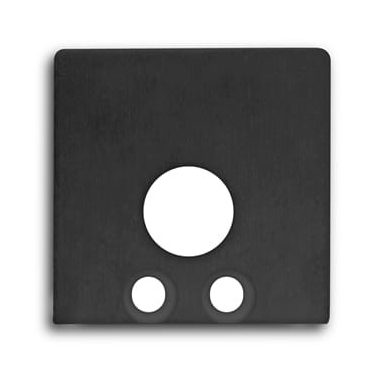 TRONIX 8101029 E59B végzáró, fekete RAL9005 PN8 kábel kivezetéssel, 2db