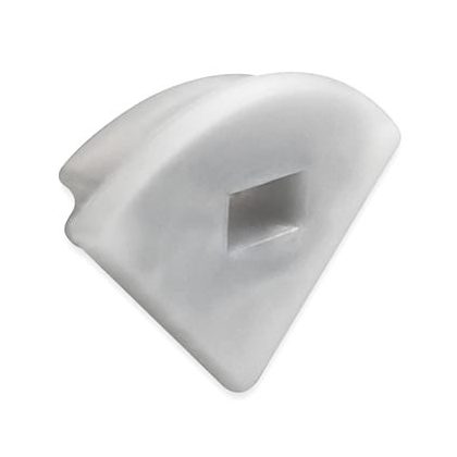   TRONIX 8101076 E68 végzáró, szilikon, Komp. LED profil:  PN10 kábel kivezetéssel 1db