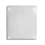   TRONIX 8102022 végzáró, E69 aluminium Komp. LED profil:  PN17 with 2db, incl. scr