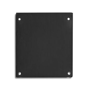 TRONIX 8102023 végzáró, E69 Alu fekete RAL9005 Komp. LED profil:  PN17, 2db, incl.