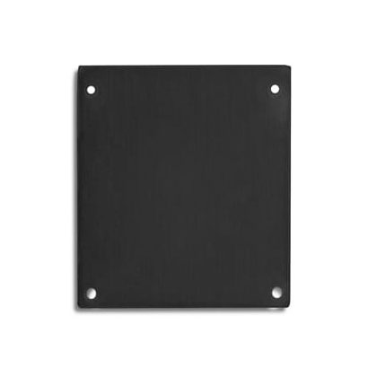   TRONIX 8102023 végzáró, E69 Alu fekete RAL9005 Komp. LED profil:  PN17, 2db, incl.