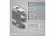 TRONIX 8102025 PN17 LED profil 200 cm, szimmetrikus, RAL 9010 max.30mm széles LED szalaghoz
