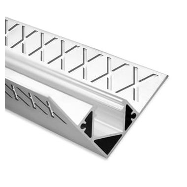 TRONIX 8102030 FP8 LED csempe profil belső sarok 200 cm, max.14mm széles LED szalaghoz