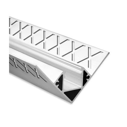   TRONIX 8102030 FP8 LED csempe profil belső sarok 200 cm, max.14mm széles LED szalaghoz