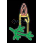   TRONIX D009-K LED kültéri dekoráció, konzolos, 1,4x0,9 m, 41 W