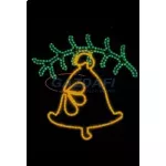   TRONIX D096-K LED kültéri dekoráció, konzolos, 1x1 m, 37 W