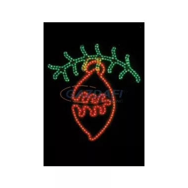 TRONIX D097-K LED kültéri dekoráció, konzolos, 1x1 m, 37 W