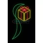   TRONIX D315-K LED kültéri dekoráció, konzolos, 1,74x0,9 m, 60 W