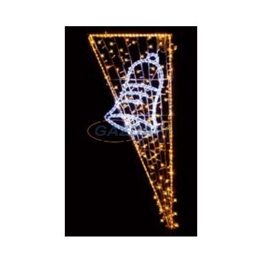 TRONIX D 454A-K LED kültéri dekoráció, konzolos, 1,90x0,8 m, 55 W