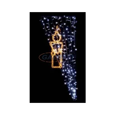 TRONIX D 458-K LED kültéri dekoráció, konzolos, 1,90x0,8 m, 46 W
