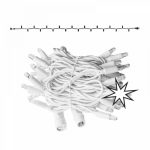   Tronix 011-157 PS230 LED fényfüzér 10m fehér vezeték 2400K WW+ & villogó CW 4/1