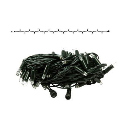   Tronix 025-129 LED fényfüzér Tree Light Pro 36V 10m zöld vezeték 2400K WW+