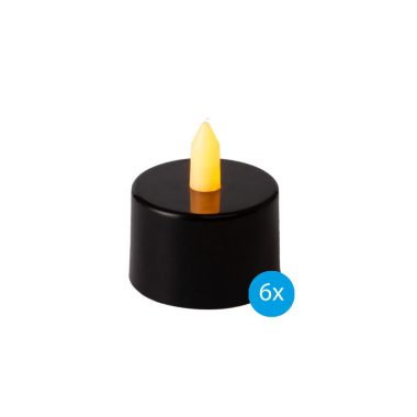 Tronix 700-041 LLYSS 6X IP44 LED mécses fekete, újratölthető