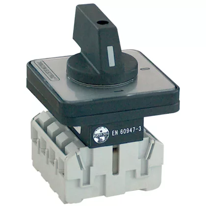   TRACON TS-32/3 Szakaszoló kapcsoló 400V, 50Hz, 32A, 3P, 7,5kW, 64×64mm