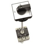 TRACON TS-40/4K Szakaszoló kapcsoló ajtókupplunggal 400V, 50Hz, 40A, 4P, 11kW, 64×64mm