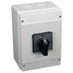   TRACON TS-80/3T65 Tokozott szakaszoló kapcsoló 400V, 50Hz, 80A, 3P, 22kW, 64×64mm, IP65