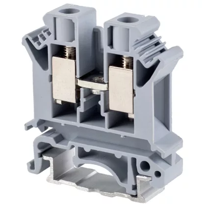   TRACON TSKA10 Fázisvezető ipari sorozatkapocs, csavaros, sínre, szürke 0,5-10mm2, 800VAC, 76A