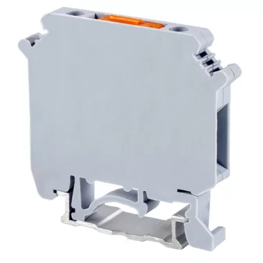 TRACON TSKA4LEV Szakaszolható ipari sorozatkapocs, csavaros, sínre, szürke 0,2-4mm2, 800VAC, 16A