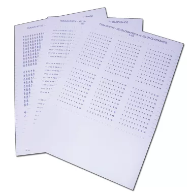 TRACON TSKAJ10-4150 Jelölőmatrica J10 jelölőlapkához (1db A4-es ív) 28×(41-42-43-44-45-46-47-48-49-50)