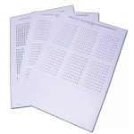   TRACON TSKAJ5-3140 Jelölőmatrica J5 jelölőlapkához (1db A4-es ív) 60×(31-32-33-34-35-36-37-38-39-40)