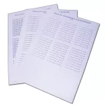   TRACON TSKAJ6-X1100 Jelölőmatrica J6 jelölőlapkához (1db A4-es ív) 40×X/01-X/01-X/03...X/100