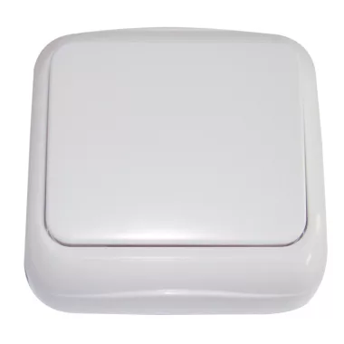 TRACON TTK-02 Falon kívüli váltókapcsoló (tapétakapcsoló) 10AX/250VAC, IP20 (106)