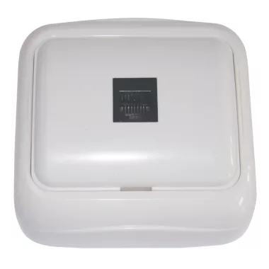 TRACON TTK-21 Falon kívüli telefoncsatlakozó aljzat (tapétakapcsoló) RJ11, 6/4