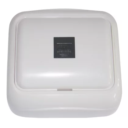   TRACON TTK-21 Falon kívüli telefoncsatlakozó aljzat (tapétakapcsoló) RJ11, 6/4