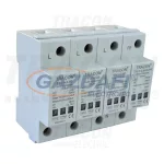   TRACON TTV1-2-80-3P-N-PE AC/DC túlfeszültség levezető, 1+2-es típus, egybeépített