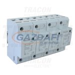   TRACON TTV1-50-3P+N-PE AC villámáram levezető, 1-es típus, egybeépített