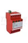 TRACON AC/DC túlfeszültség levezető, 1+2-es típus, egybeépített 230/400 V, 50 Hz, 8 kA (10/350 us) 40/80 kA (8/20 us), 2P