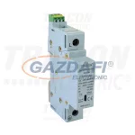   TRACON TTV2-20-1P AC túlfeszültség levezető, 2-es típus, cserélhető betéttel 230 V, 50 Hz, 10/20 kA (8/20 us), 1P