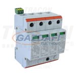   TRACON TTV2-20-3P-N-PE AC túlfeszültség levezető, 2-es típus, cserélhető betéttel