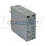   TRACON TTV2-30-B-M AC túlfeszültség levezető betét; 2-es típus, "B" modul 230 V, 50 Hz, 15/30 kA (8/20 us), 1P+N/PE (TTV2-30)