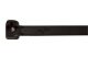 TRACON TU293 UV-álló fémnyelves kábelkötegelő, fekete 293×4,8mm, D=3,5-78mm, PA6.6