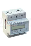 TRACON TVO-F1-2 LCD kijelzésű fogyasztásmérő közvetlen méréshez, egyfázisú 230V / 20 (100)A