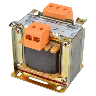 TRACON TVTR-50-F Normál, egyfázisú kistranszformátor 230V / 24-230V, max.50VA