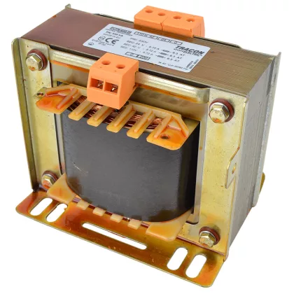 TRACON TVTR-630-D Normál, egyfázisú kistranszformátor 230V / 24-42-110V, max.630VA