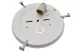 TRACON UFO-1-B Üveg mennyezeti UFO lámpatest, bézs 230V, 50Hz, E27, max.1×60W, D=300 mm