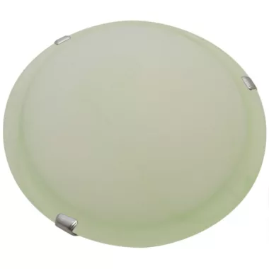 TRACON UFO-2-Z Üveg mennyezeti UFO lámpatest, zöld 230V, 50Hz, E27, max.2×60W, D=300 mm, EEI=A++, A+, A, B, C, D, E