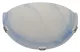 TRACON UFO-F-K Üveg oldalfali fél UFO lámpatest, kék 230V, 50Hz, E27, max.1×60W, D=300 mm