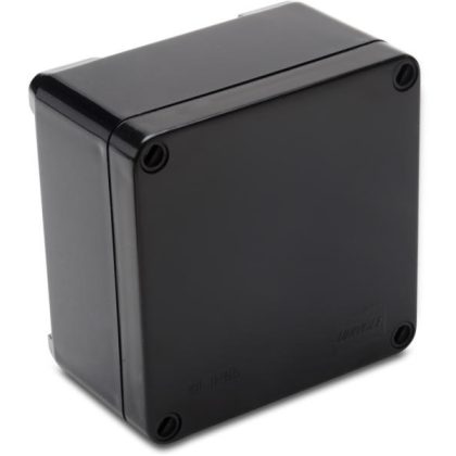   UNIVOLT 000528 PKGH 100 Páncéljellegű szekrény, halogénmentes, vakolat fölé fekete