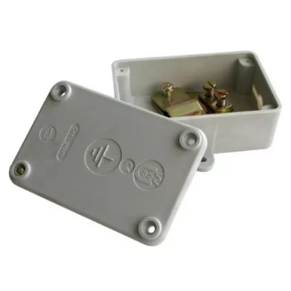   UNIVOLT 006062 BE-AD szalagföldelő csatlakozó- és vizsgálódoboz, vakolat alatt és felett