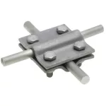   UNIVOLT 006241 KK8-10/30fvM6/3tlg keresztkötés, 8-10/30 mm, tüzih., M6/3részes, 60x60mm