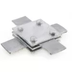   UNIVOLT 006244 KK30/30fvM8  keresztkötés, 30/30 mm, tüzih., M8, 60x60mm