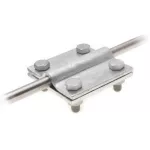   UNIVOLT 006252 KK10/40fvM8 keresztkötés, 10/40 mm, tüzih., M8, 70x70mm