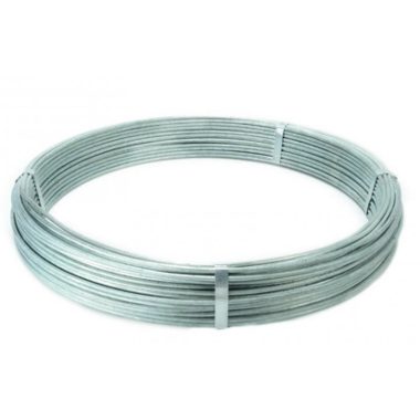 UNIVOLT 006818 RD8fv, 1tekercs=50kg(+/- 4%)=125m köracél, 8mm, tüzihorganyzott, 1kg=ca.2,50m,