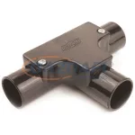   UNIVOLT 009093 IT 25 T-idom merev elektromos
csövekhez fekete