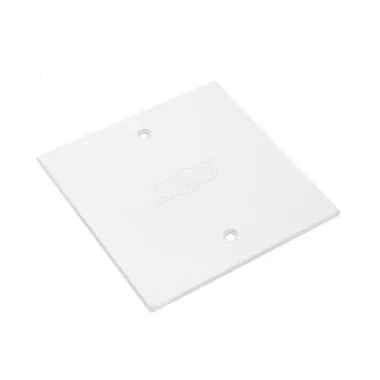 UNIVOLT 009335 SBL 1 fehér dobozfedél, csavarozható, 85x85mm